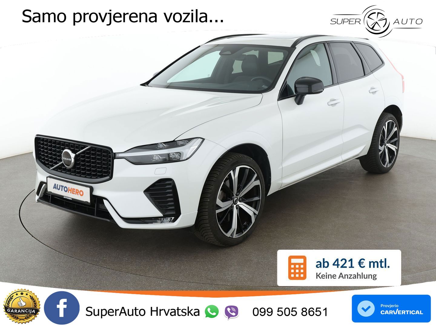 Volvo XC60 B4 Diesel AWD Geartronic LED+GR SJED+ACC
