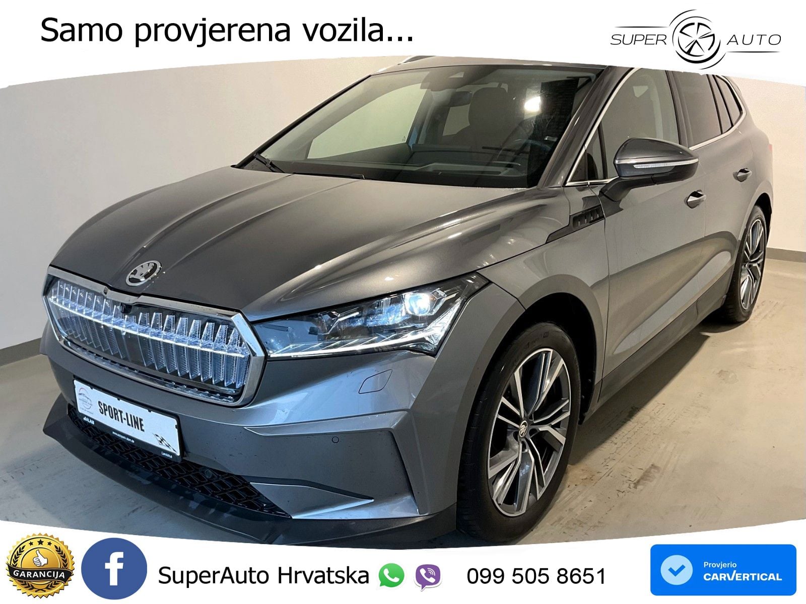 Škoda Enyaq iV 80x 82 kWh (265 KS) AWD LED+GR SJED+ACC