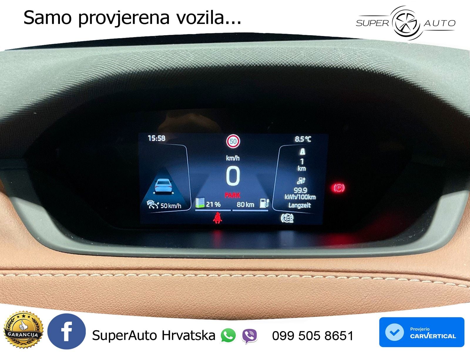 Škoda Enyaq iV 80x 82 kWh (265 KS) AWD LED+GR SJED+ACC