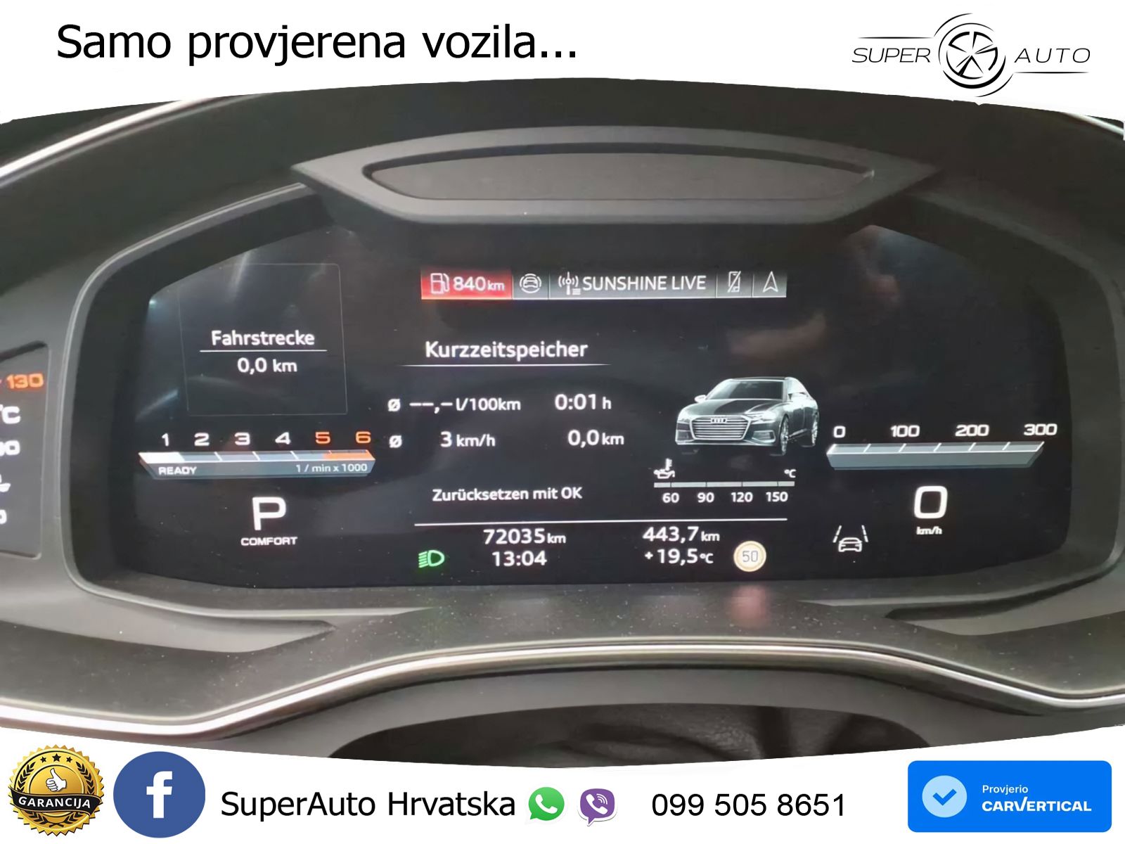 Audi A6 35 TDI (163 KS) S tronic LED+GR SJED+ACC