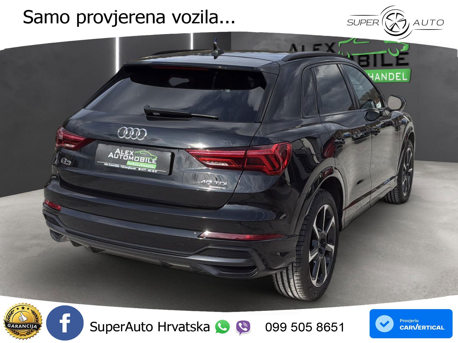 Audi Q3 40 TDI (200 KS) quattro S tronic S line