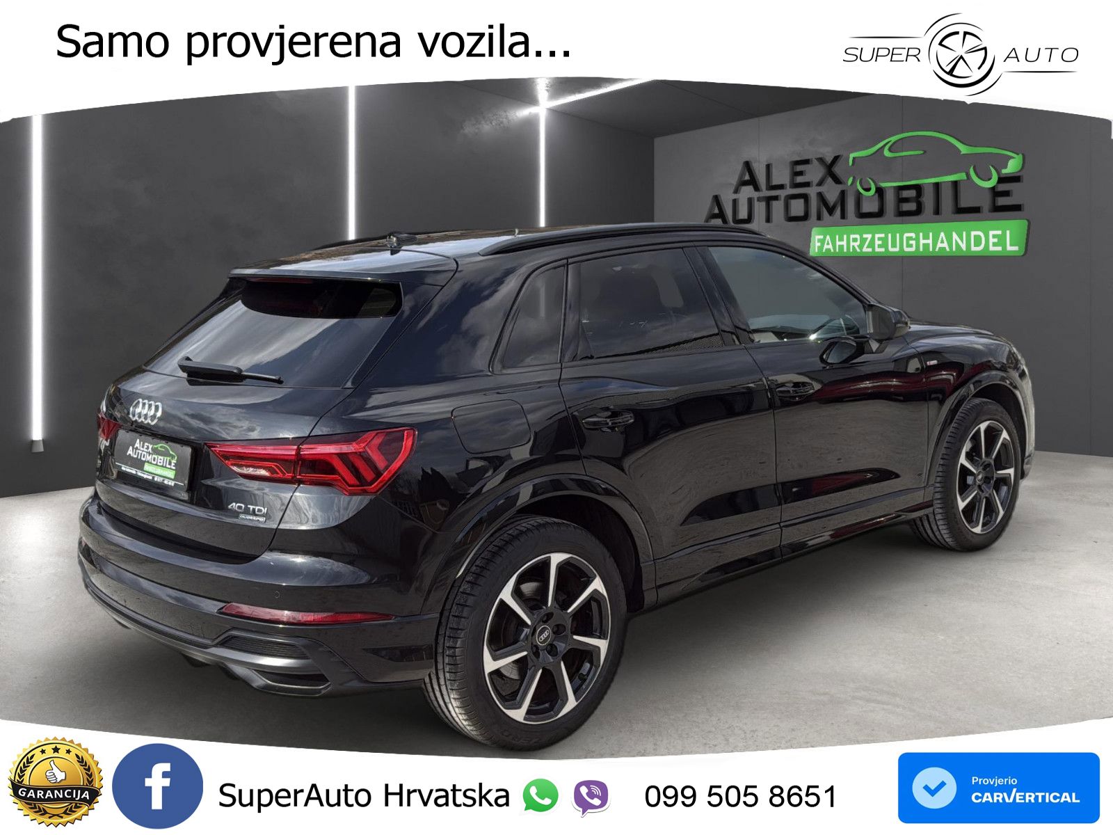 Audi Q3 40 TDI (200 KS) quattro S tronic S line