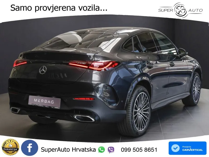 Mercedes GLC Coupe 300e (313 KS) 4MATIC 9G-TRONIC ACC+GR SJED+360+PANO
