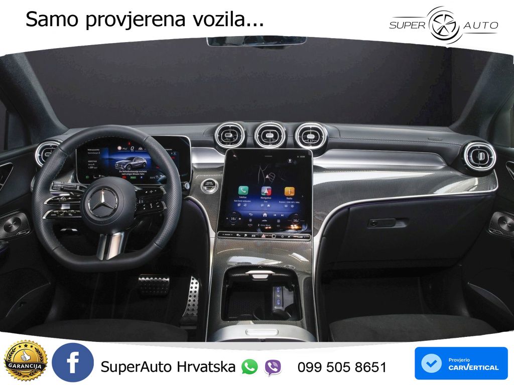 Mercedes GLC Coupe 300e (313 KS) 4MATIC 9G-TRONIC ACC+GR SJED+360+PANO