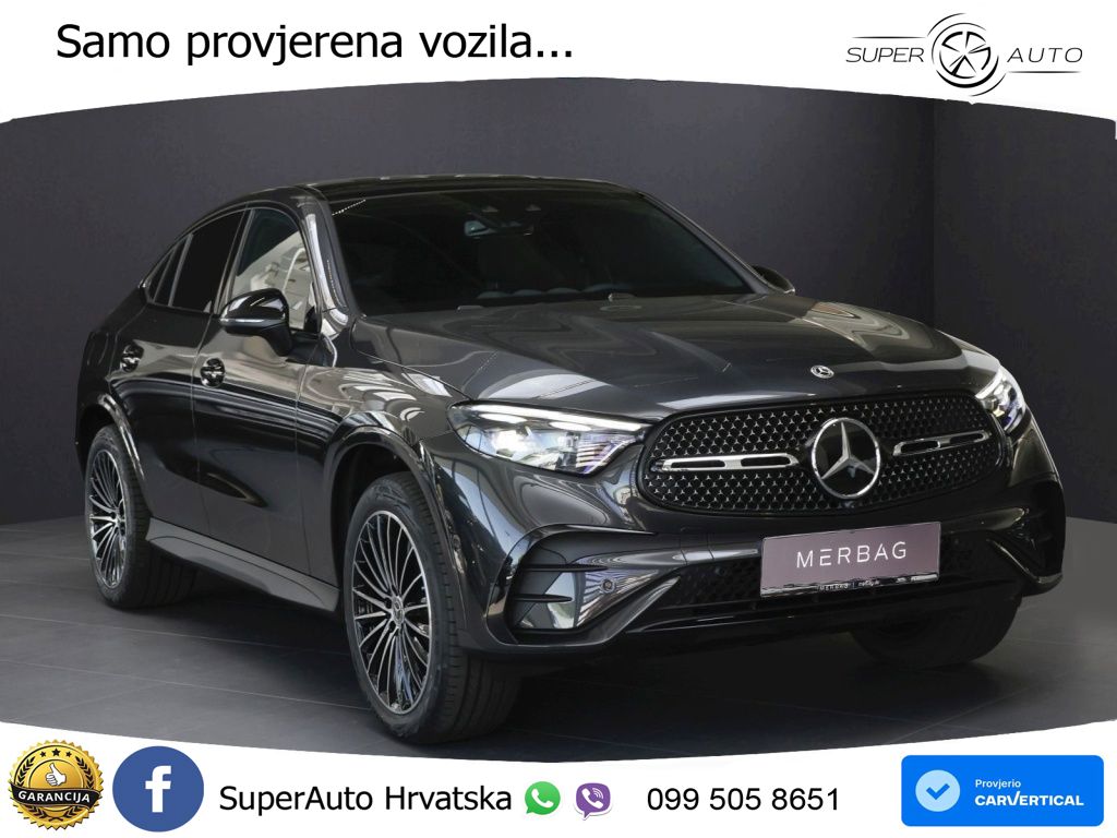 Mercedes GLC Coupe 300e (313 KS) 4MATIC 9G-TRONIC ACC+GR SJED+360+PANO
