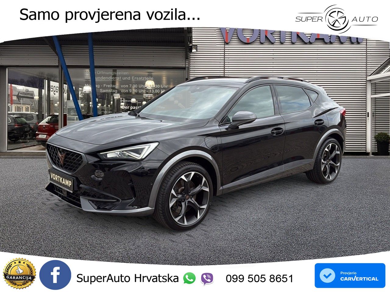 Cupra Formentor 1.4 TSI (245 KS) e-Hybrid DSG VZ LED+GR SJED+ACC