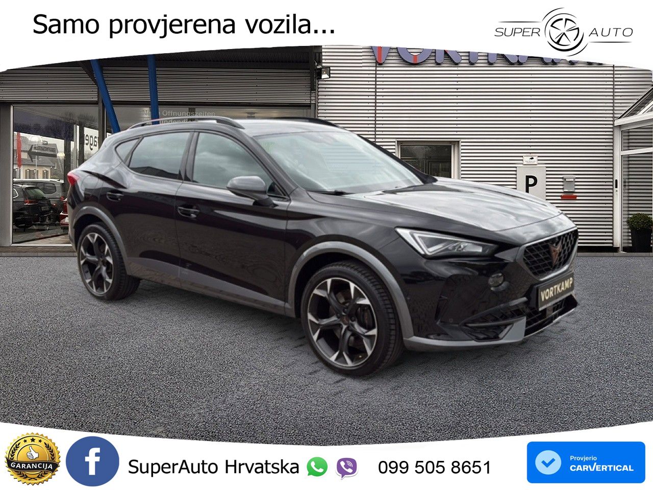 Cupra Formentor 1.4 TSI (245 KS) e-Hybrid DSG VZ LED+GR SJED+ACC