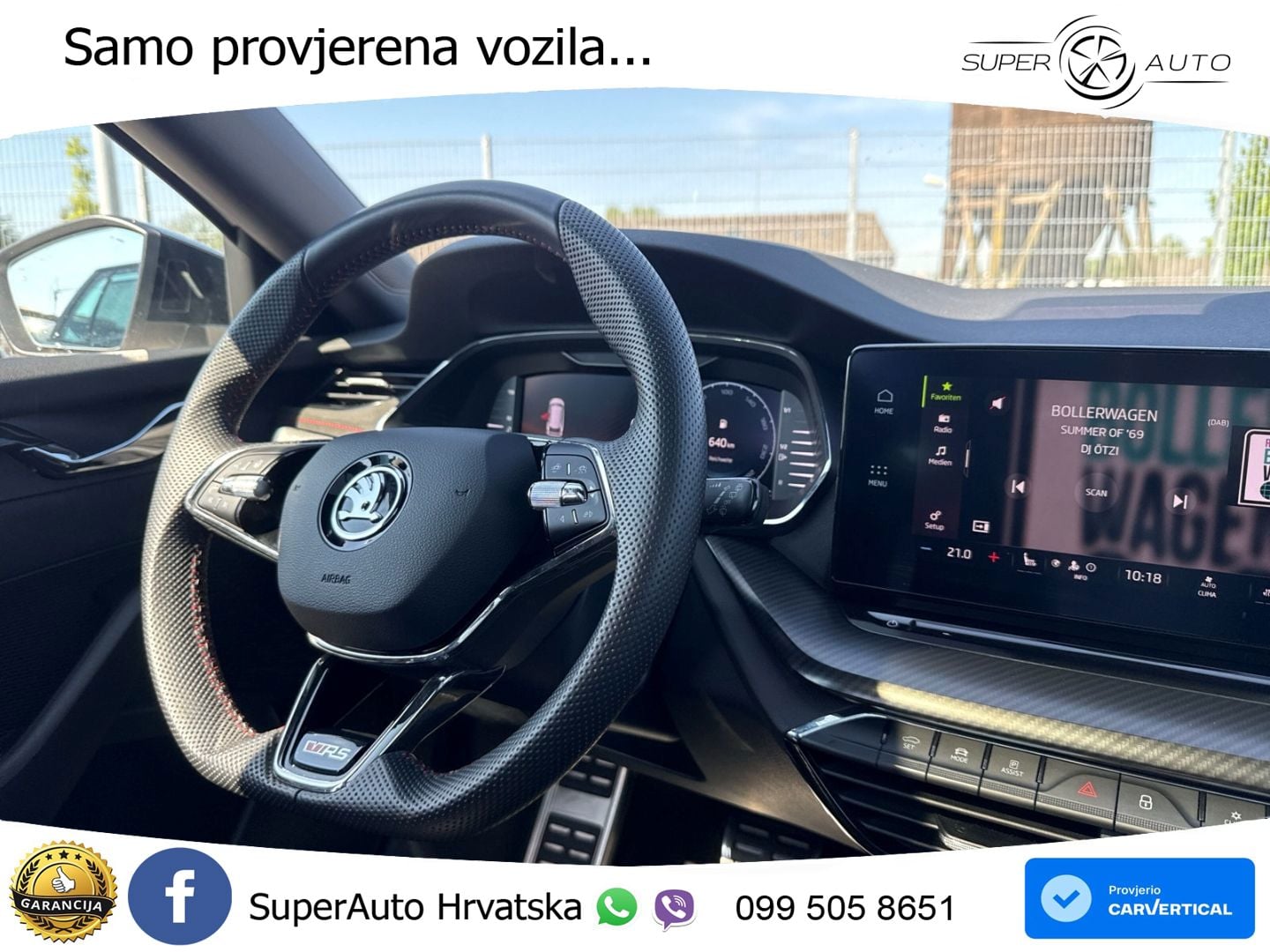 Škoda Octavia Combi RS 2.0 TDI (200 KS) DSG LED+GR SJED+ACC