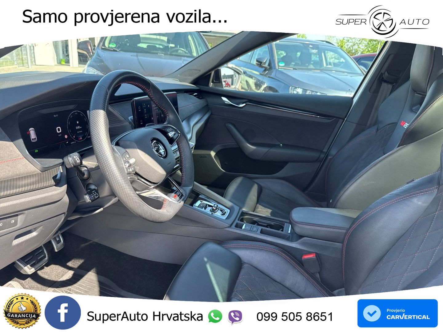 Škoda Octavia Combi RS 2.0 TDI (200 KS) DSG LED+GR SJED+ACC