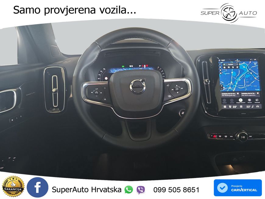 Volvo XC40 2.0 B3 163 KS Automatic LED+GR SJED+ACC