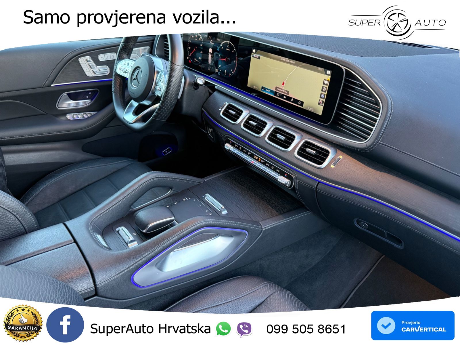 Mercedes-Benz GLS GLS 400d 4MATIC G-TRONIC AMG ZRAČNI+ACC+GR SJED+KAM