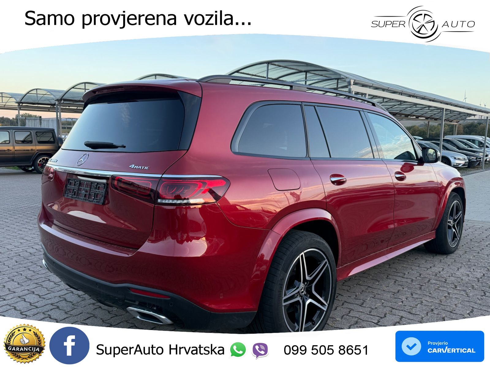 Mercedes-Benz GLS GLS 400d 4MATIC G-TRONIC AMG ZRAČNI+ACC+GR SJED+KAM