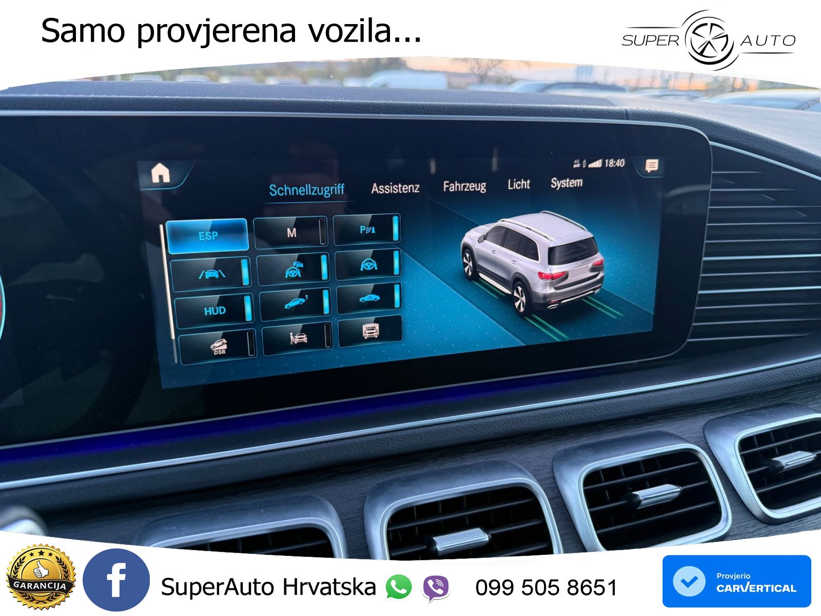Mercedes-Benz GLS GLS 400d 4MATIC G-TRONIC AMG ZRAČNI+ACC+GR SJED+KAM