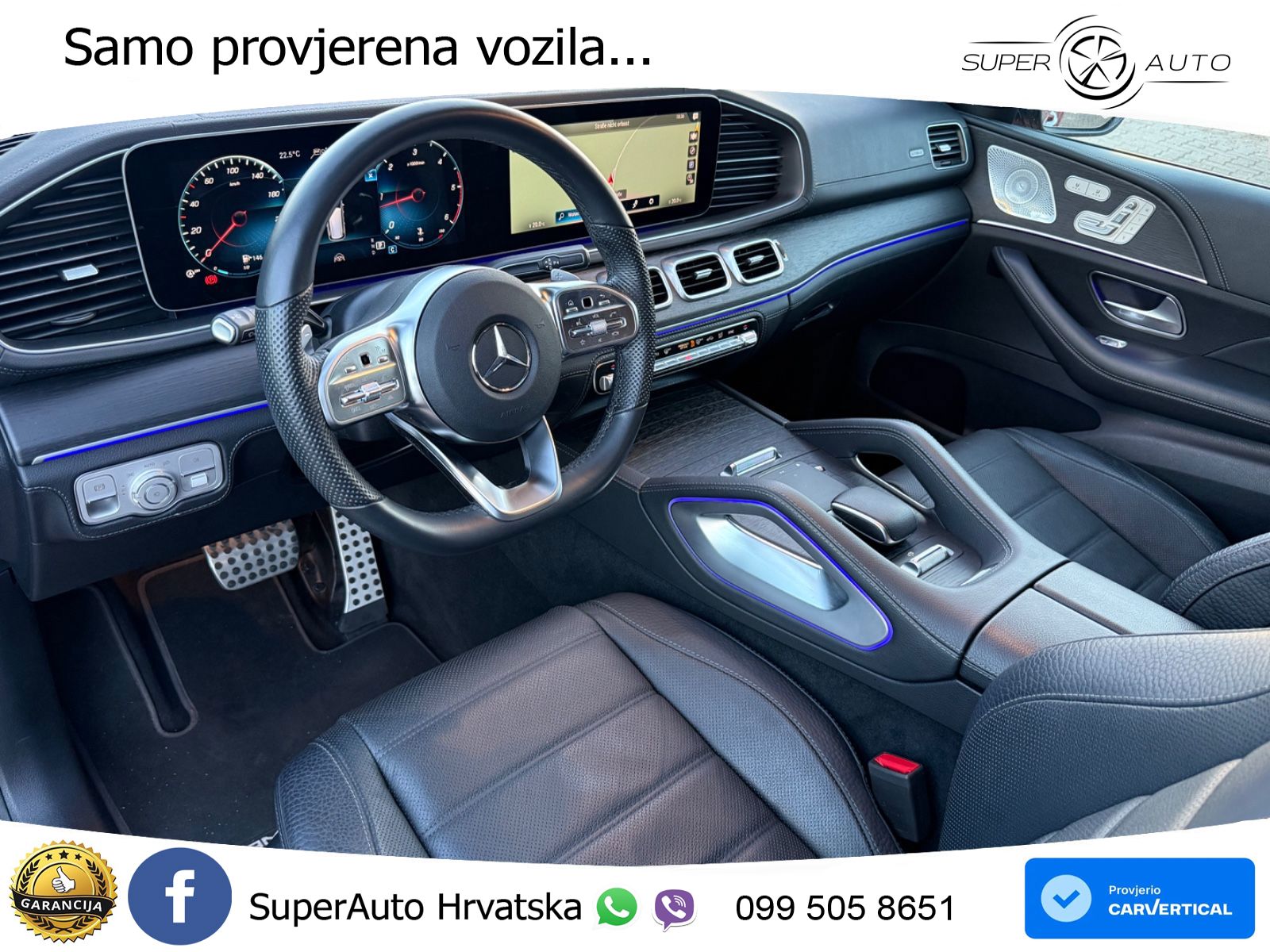 Mercedes-Benz GLS GLS 400d 4MATIC G-TRONIC AMG ZRAČNI+ACC+GR SJED+KAM