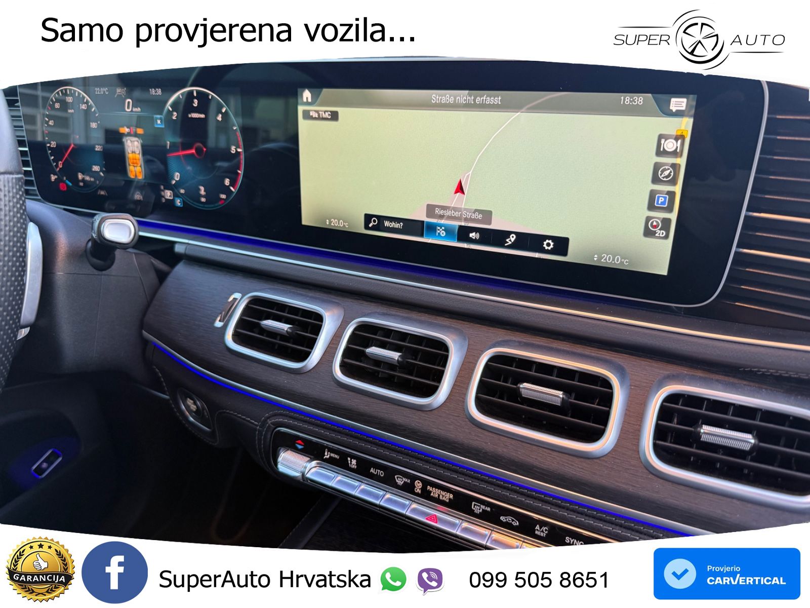 Mercedes-Benz GLS GLS 400d 4MATIC G-TRONIC AMG ZRAČNI+ACC+GR SJED+KAM