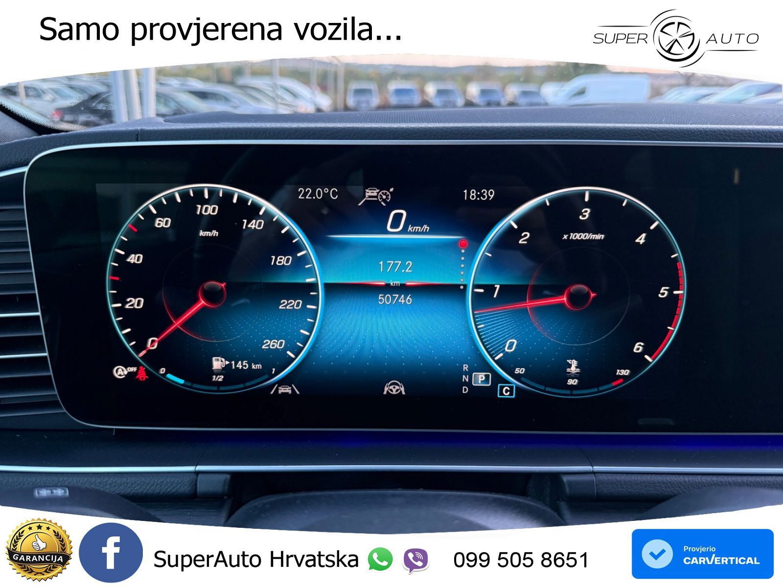 Mercedes-Benz GLS GLS 400d 4MATIC G-TRONIC AMG ZRAČNI+ACC+GR SJED+KAM