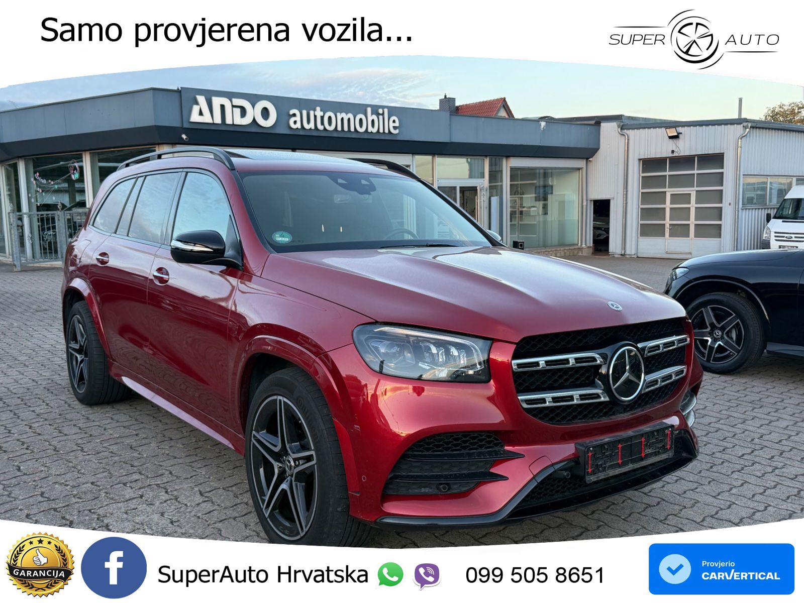 Mercedes-Benz GLS GLS 400d 4MATIC G-TRONIC AMG ZRAČNI+ACC+GR SJED+KAM