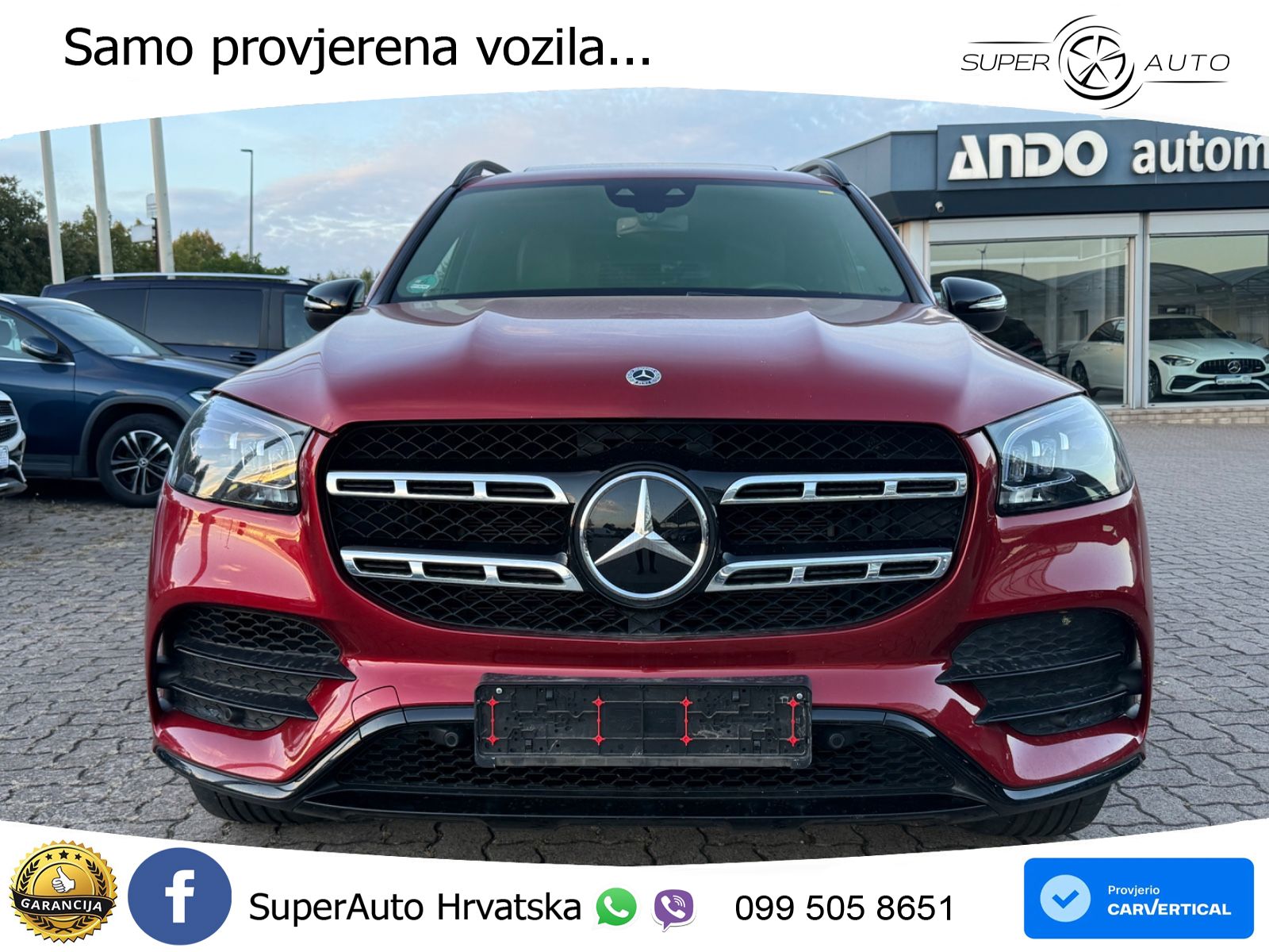 Mercedes-Benz GLS GLS 400d 4MATIC G-TRONIC AMG ZRAČNI+ACC+GR SJED+KAM