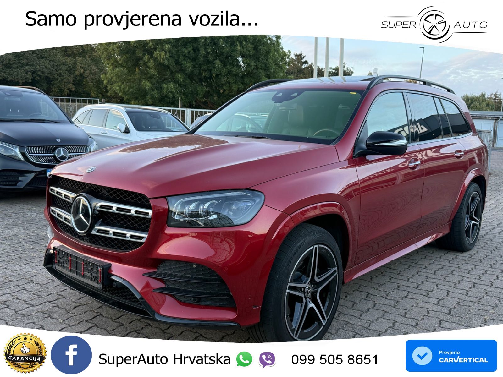 Mercedes-Benz GLS GLS 400d 4MATIC G-TRONIC AMG ZRAČNI+ACC+GR SJED+KAM