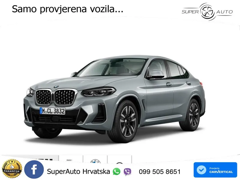 BMW X4 30d (286 KS) xDrive Steptronic M Sport LED+GR SJED+ACC