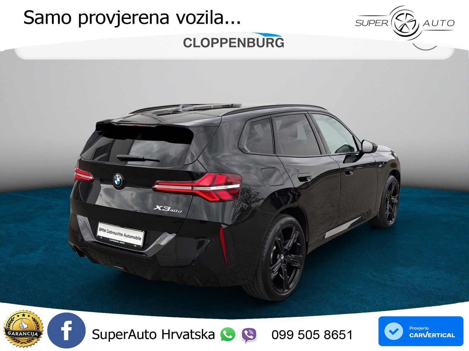 BMW X3 40d xDrive Steptronic M Sport LED+GR SJED+ACC