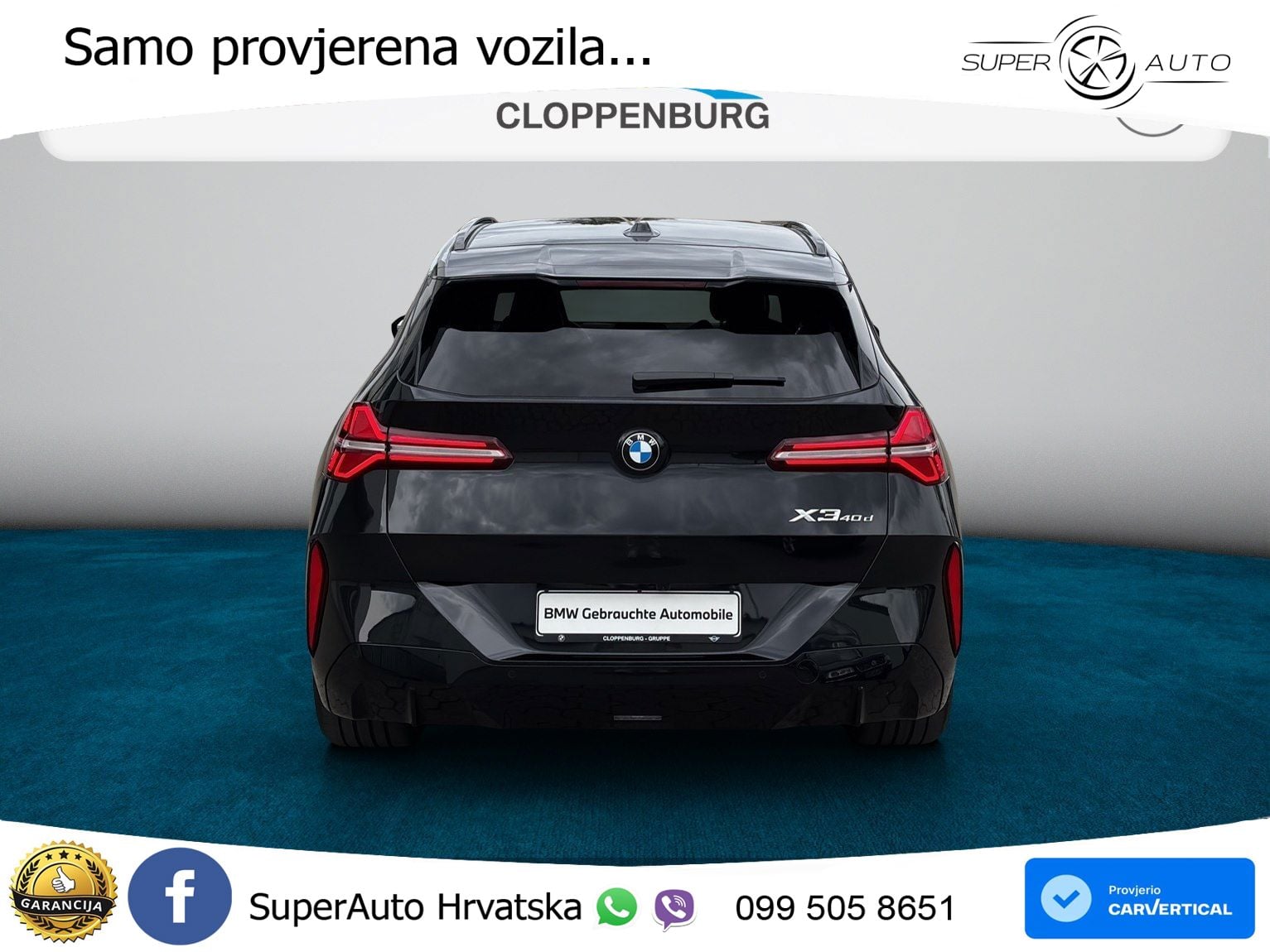 BMW X3 40d xDrive Steptronic M Sport LED+GR SJED+ACC
