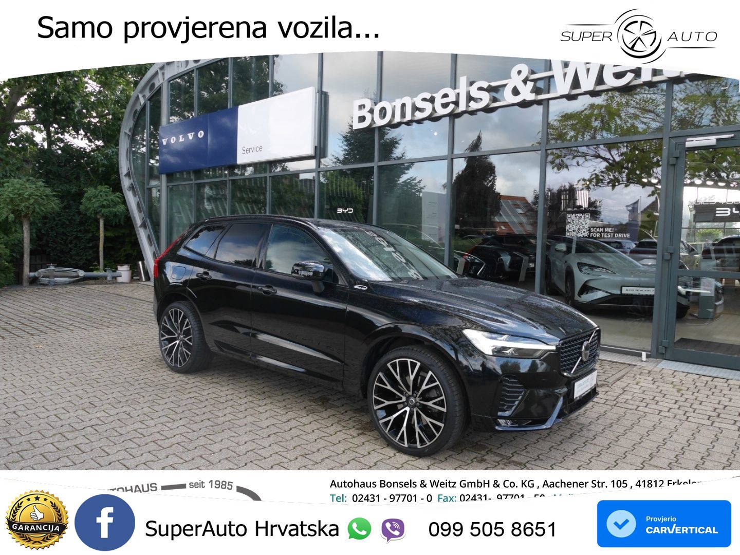 Volvo XC60 B4 Diesel AWD Geartronic LED+GR SJED+ACC
