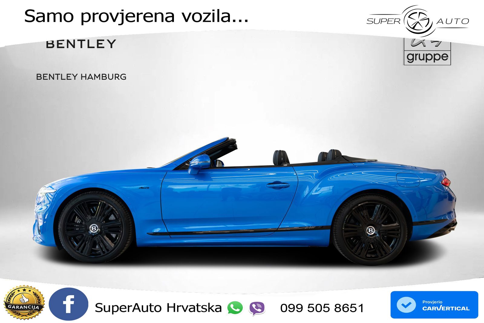 Bentley Continental GTC IV 4.0 V8 TFSi (680 KS) AWD DCT LED+GR SJED+ACC