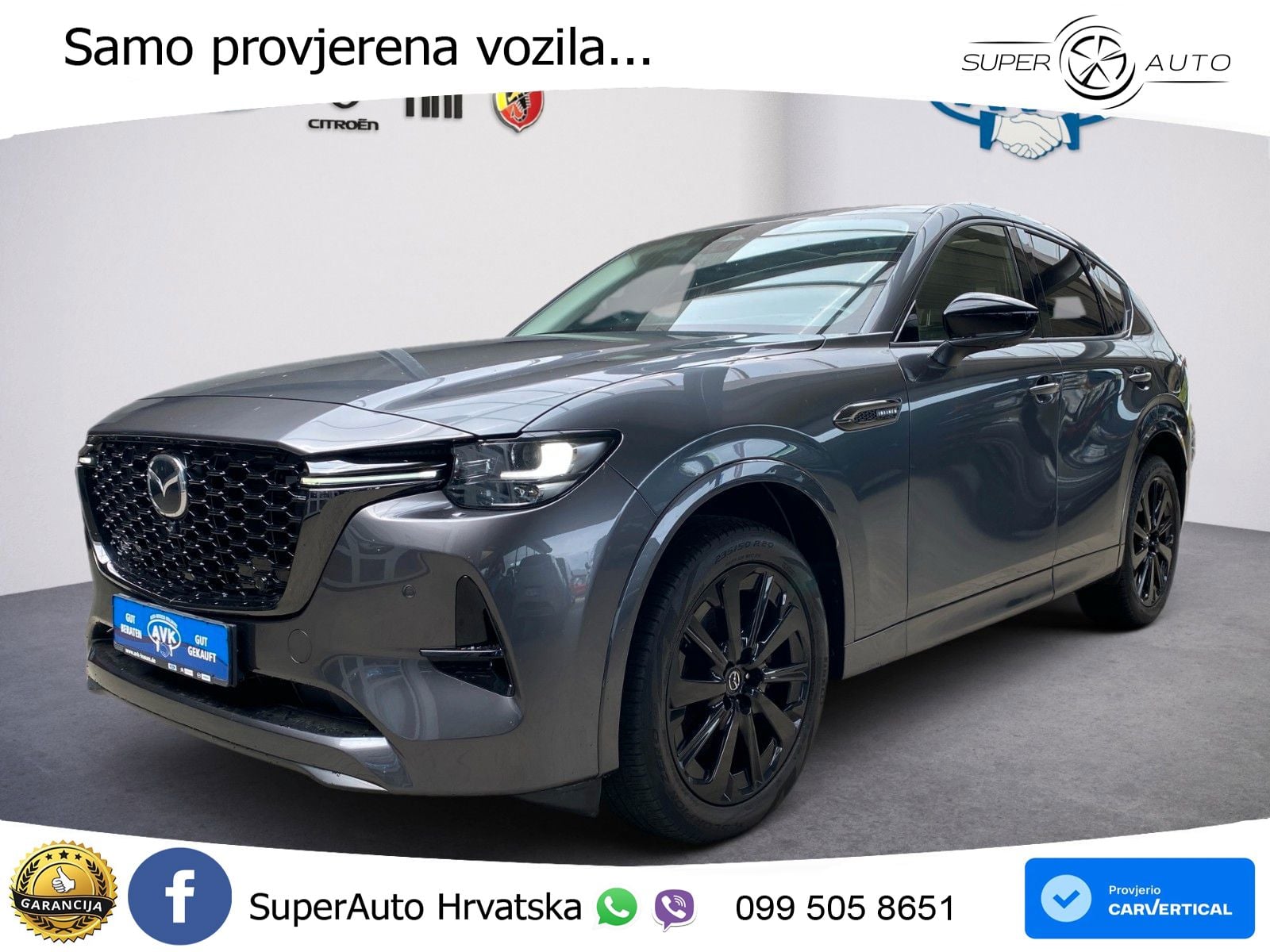 Mazda CX-60 3.3 e-Skyactiv D (200 KS) Automatic LED+GR SJED+ACC