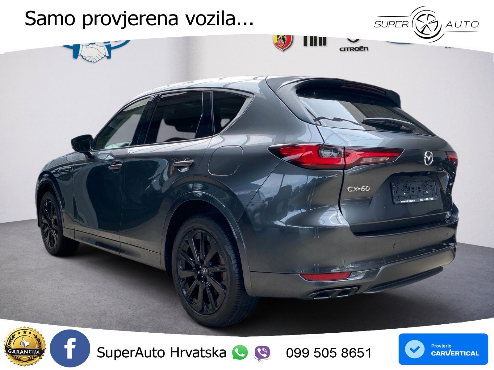 Mazda CX-60 3.3 e-Skyactiv D (200 KS) Automatic LED+GR SJED+ACC