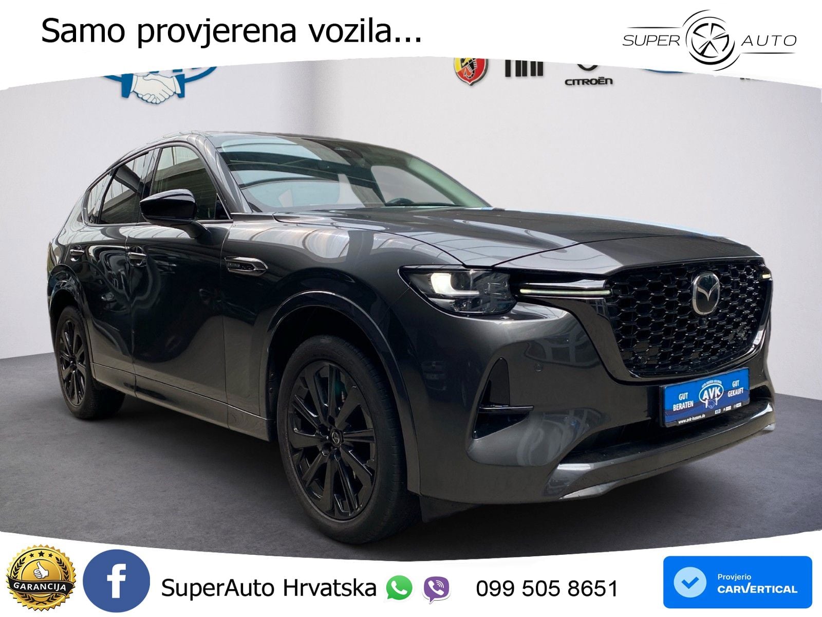 Mazda CX-60 3.3 e-Skyactiv D (200 KS) Automatic LED+GR SJED+ACC
