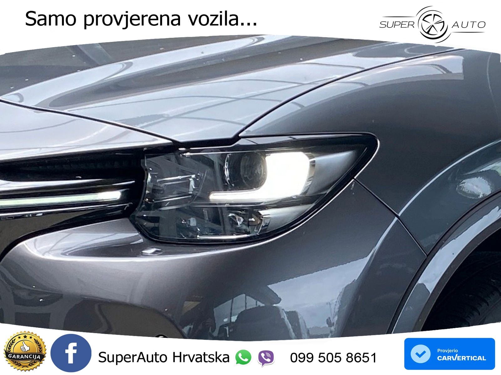 Mazda CX-60 3.3 e-Skyactiv D (200 KS) Automatic LED+GR SJED+ACC