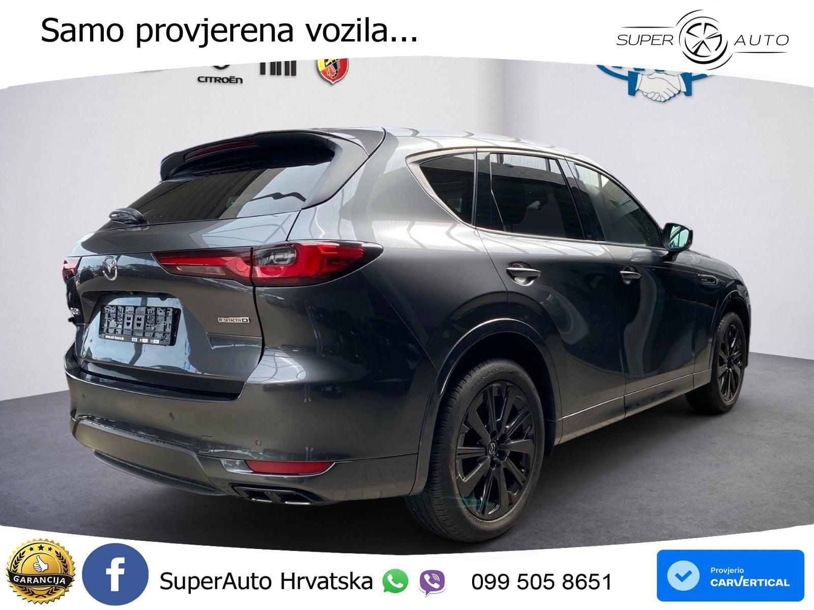 Mazda CX-60 3.3 e-Skyactiv D (200 KS) Automatic LED+GR SJED+ACC