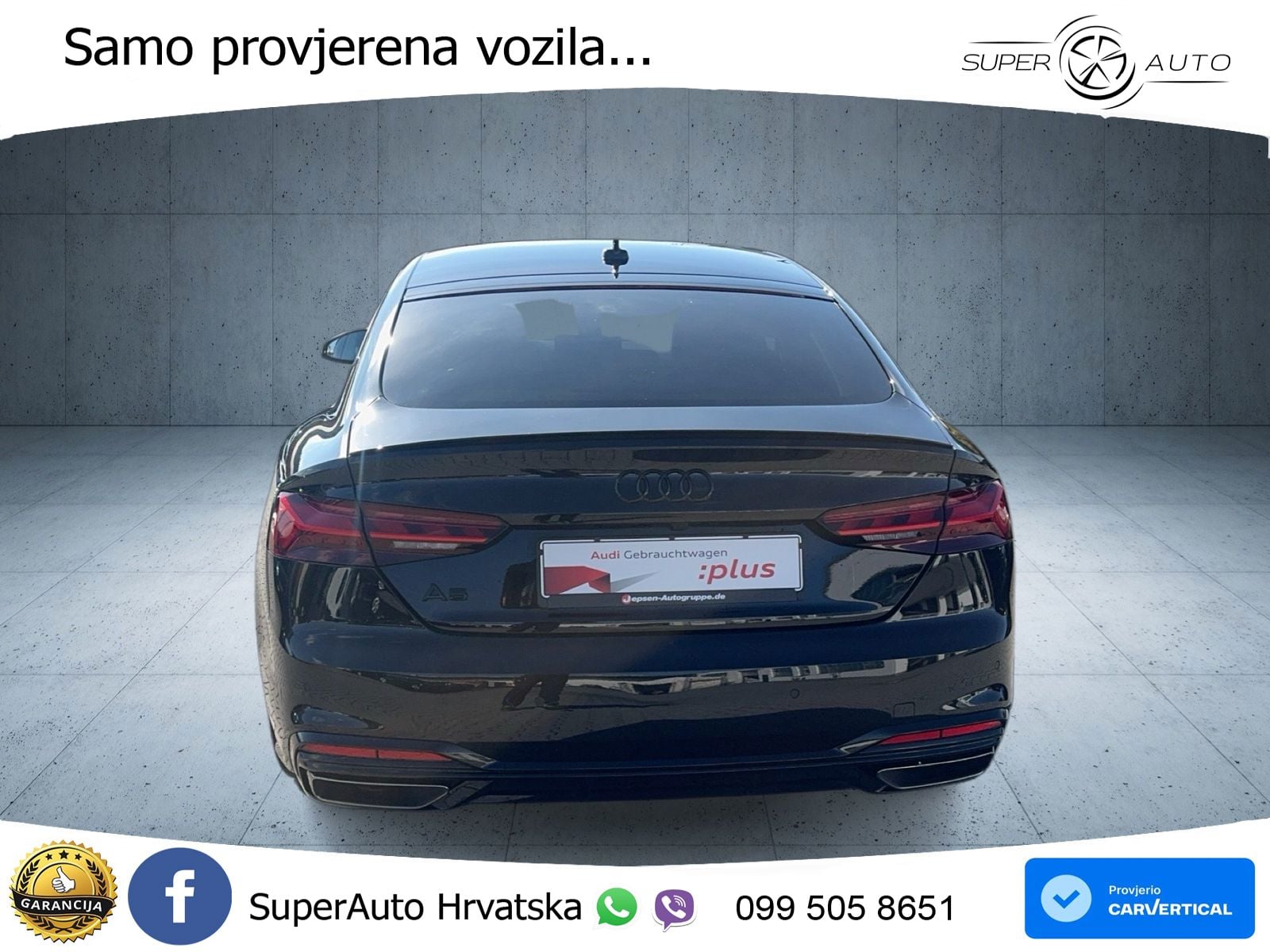 Audi A5 Sportback  40 TFSI (204 KS) S tronic S line LED+GR SJED+ACC