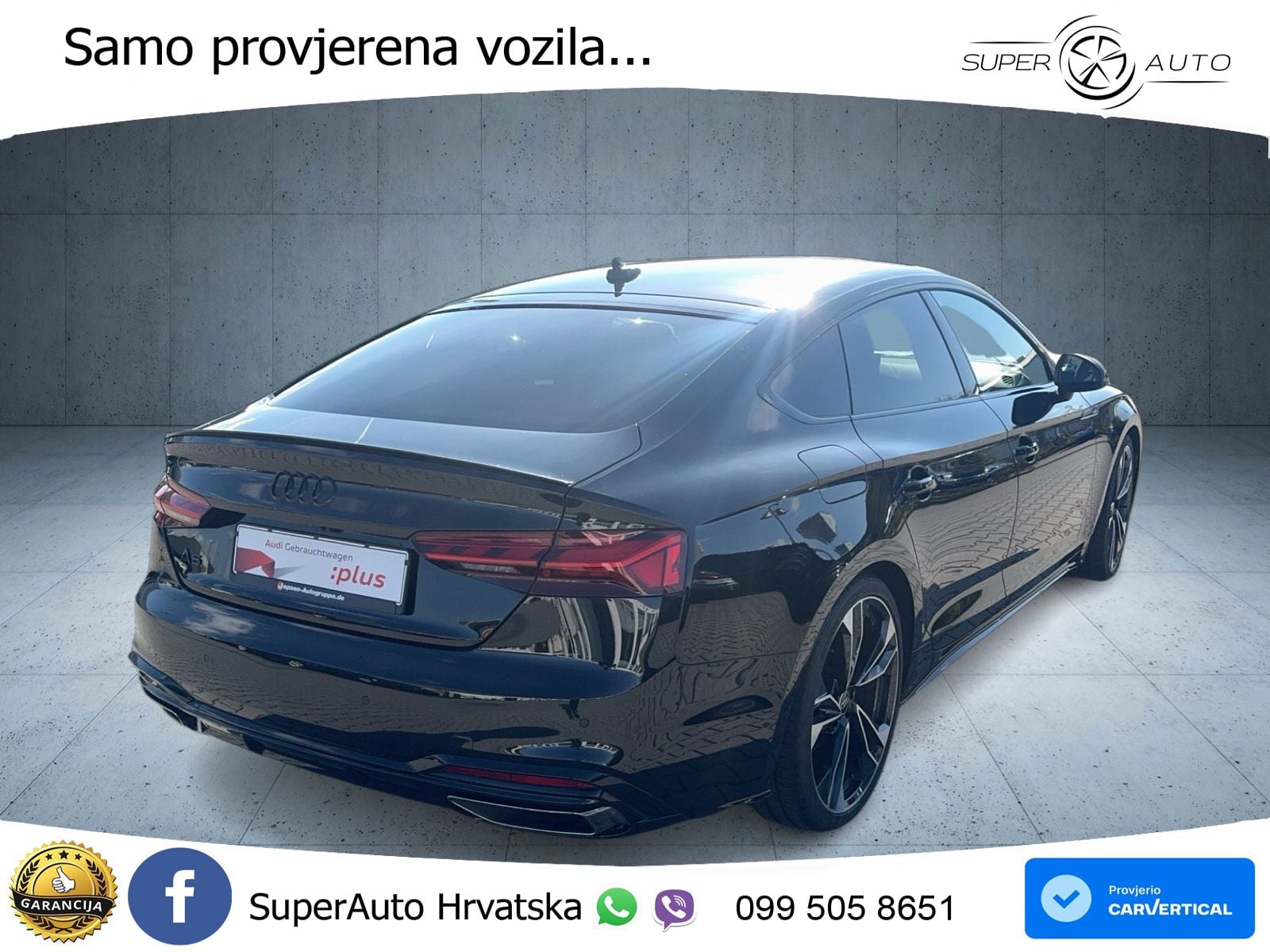 Audi A5 Sportback  40 TFSI (204 KS) S tronic S line LED+GR SJED+ACC