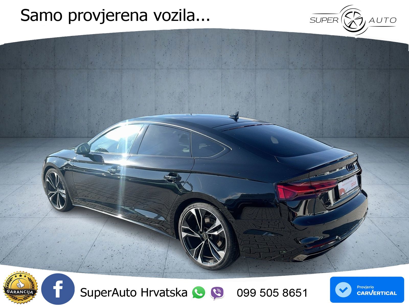 Audi A5 Sportback  40 TFSI (204 KS) S tronic S line LED+GR SJED+ACC