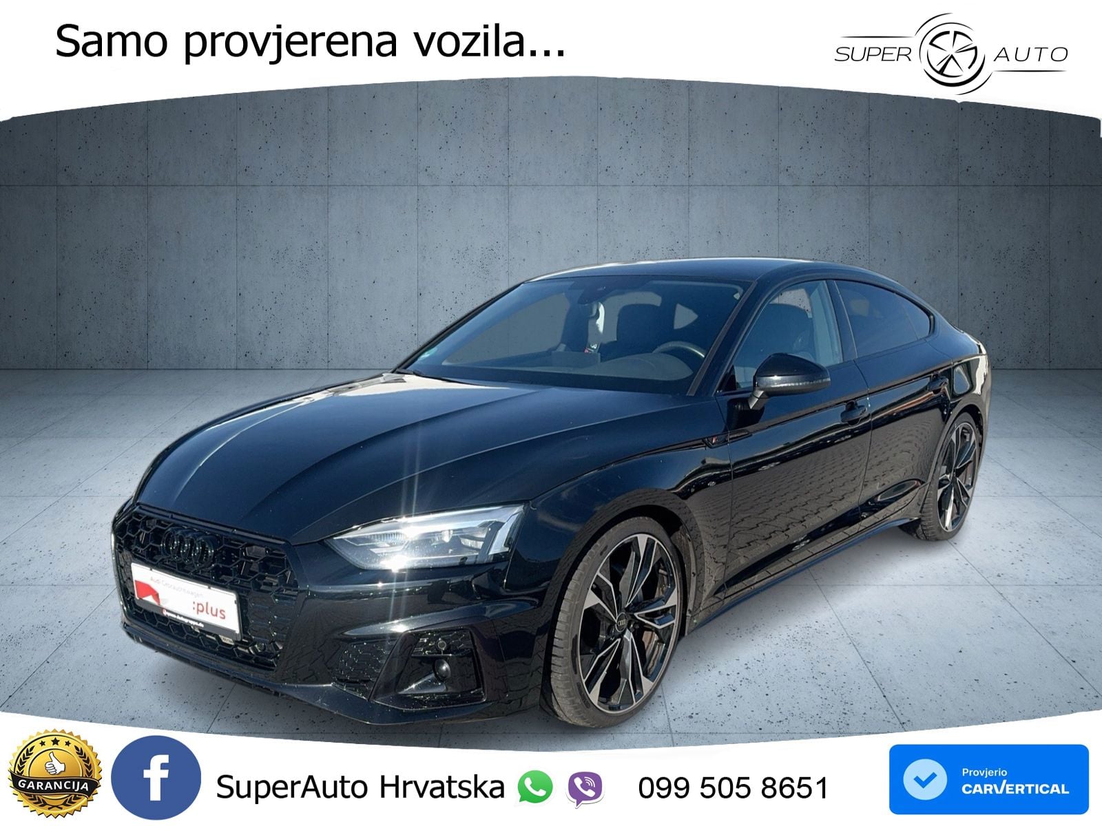 Audi A5 Sportback  40 TFSI (204 KS) S tronic S line LED+GR SJED+ACC
