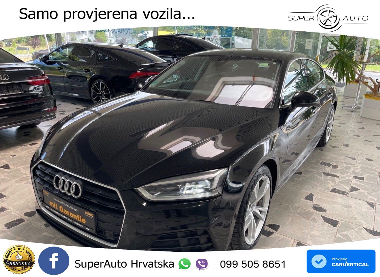 Audi A5 Sportback 40 TDI (190 KS) S tronic