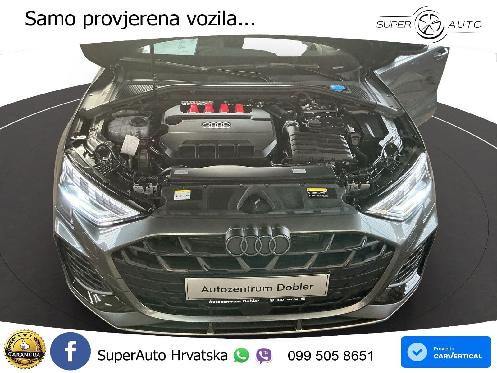 Audi S3 2.0 TFSI (333 KS) quattro S tronic MATRIX+GR SJED+KAM