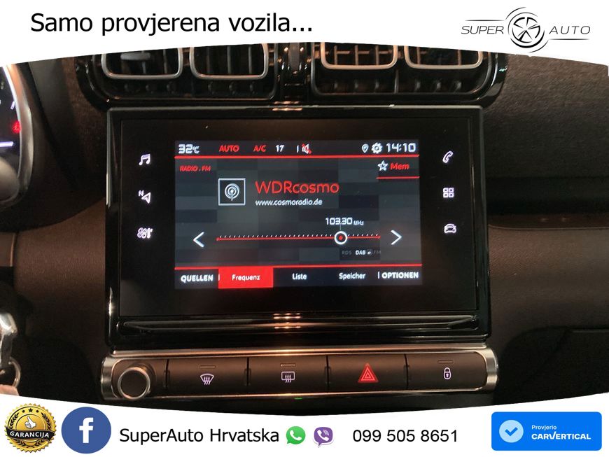 Citroen C3 Aircross 1.2 PureTech (110 KS) PLUS