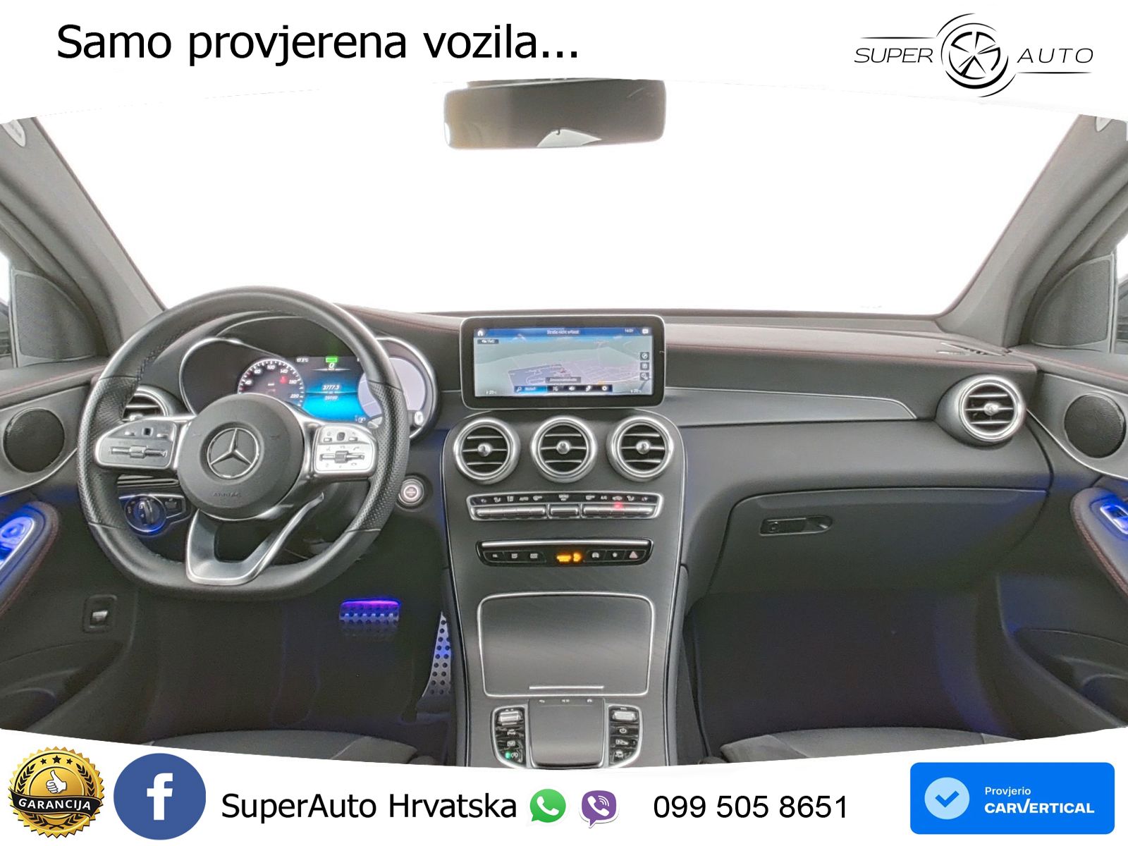 Mercedes GLC 200 (197 KS) 4MATIC G-TRONIC AMG LED+GR SJED+ACC