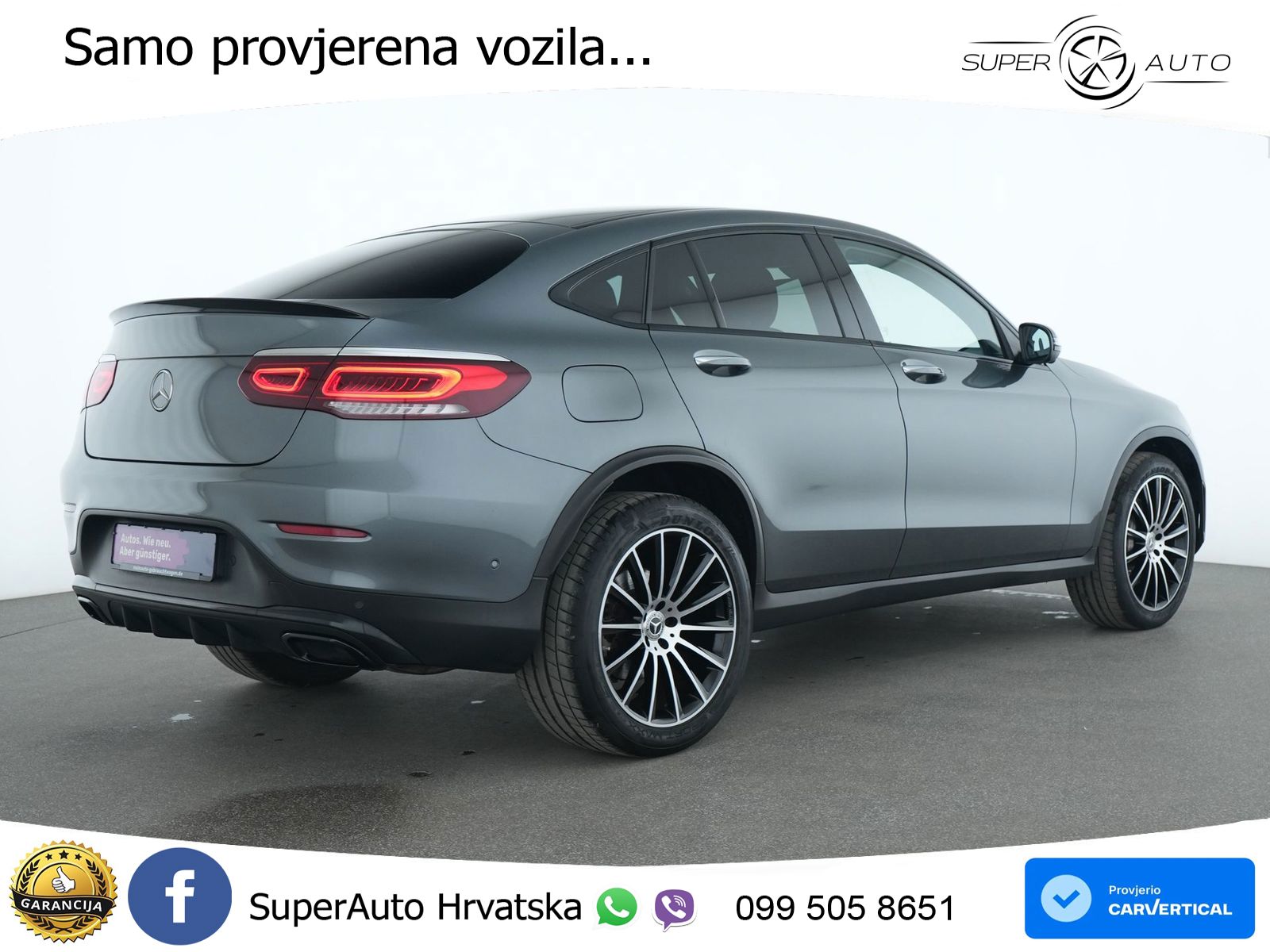 Mercedes GLC 200 (197 KS) 4MATIC G-TRONIC AMG LED+GR SJED+ACC