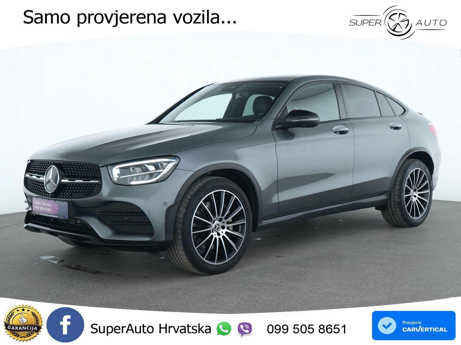 Mercedes GLC 200 (197 KS) 4MATIC G-TRONIC AMG LED+GR SJED+ACC