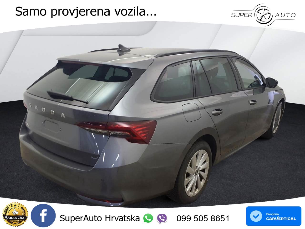 Škoda Octavia Combi 2.0 TDI (150 KS) DSG Selection LED+GR SJED+ACC