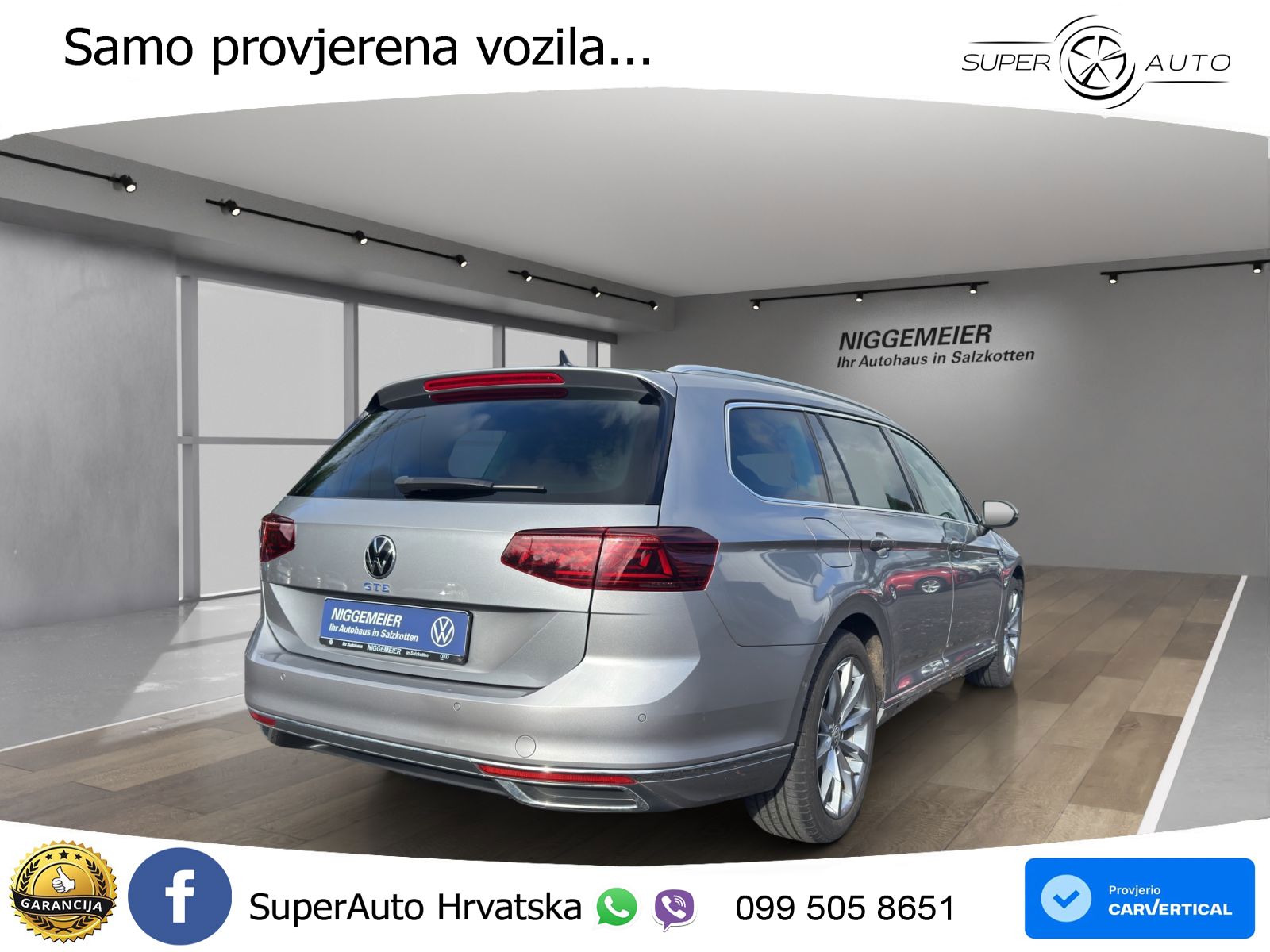 Volkswagen Passat Variant GTE 1.4 TSI (218 KS) DSG LED+GR SJED+ACC