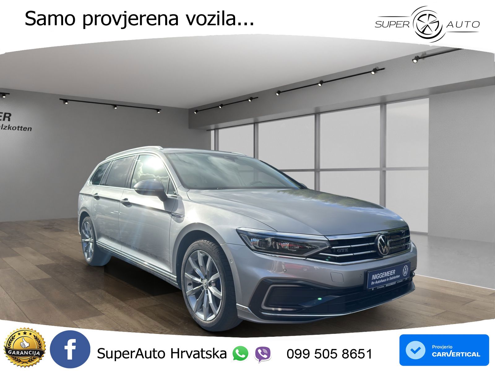 Volkswagen Passat Variant GTE 1.4 TSI (218 KS) DSG LED+GR SJED+ACC