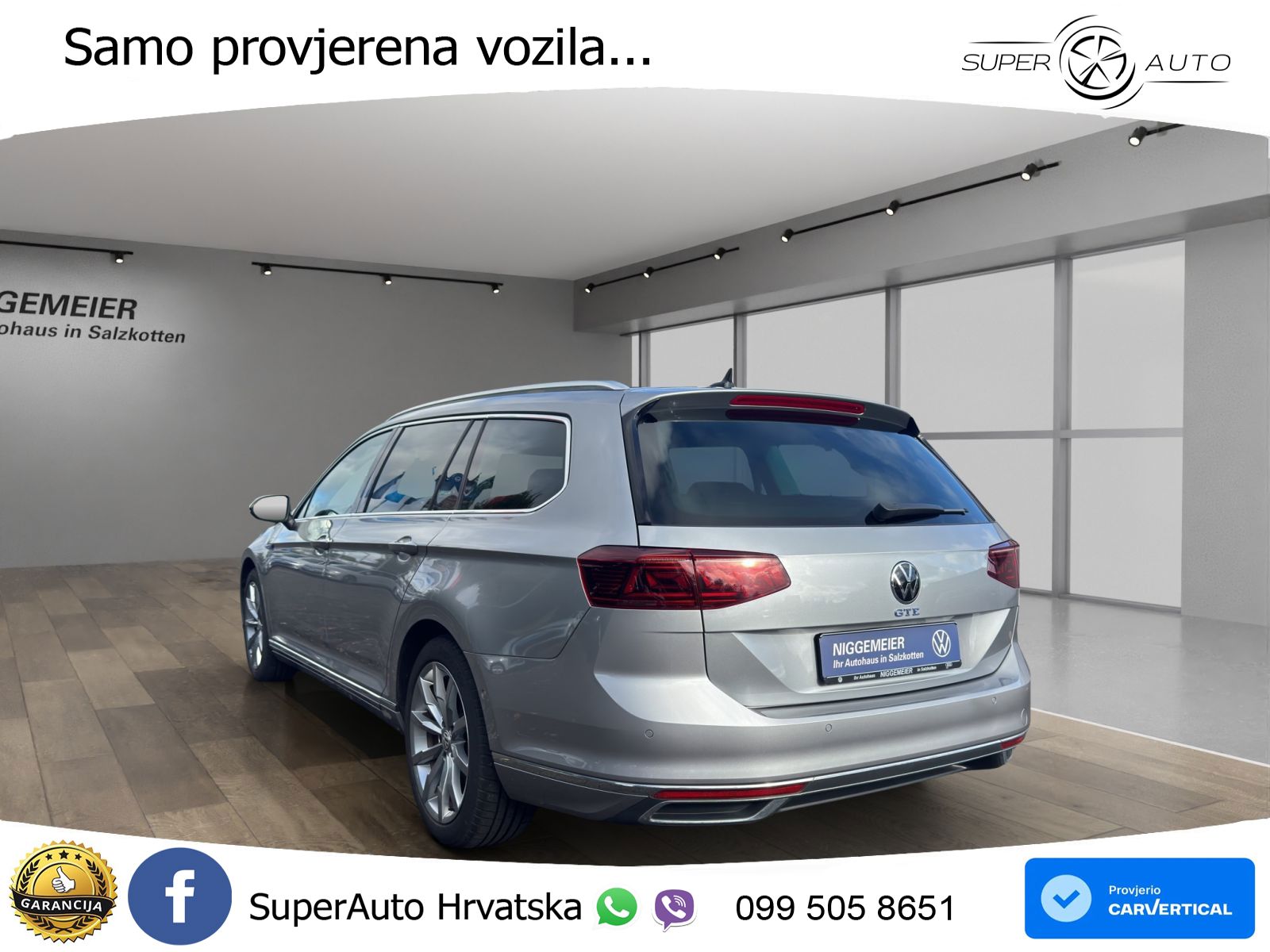 Volkswagen Passat Variant GTE 1.4 TSI (218 KS) DSG LED+GR SJED+ACC