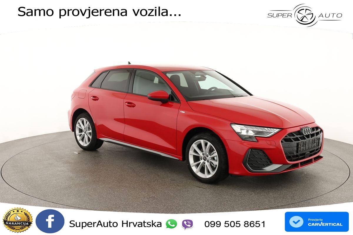 Audi A3 35 TFSI (150 KS) S tronic S line MATRIX+GR SJED+KAM