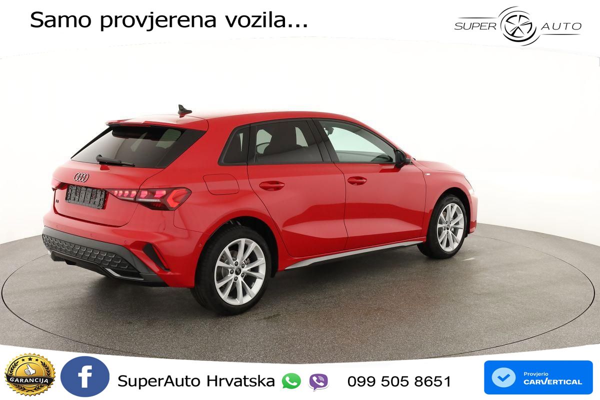 Audi A3 35 TFSI (150 KS) S tronic S line MATRIX+GR SJED+KAM