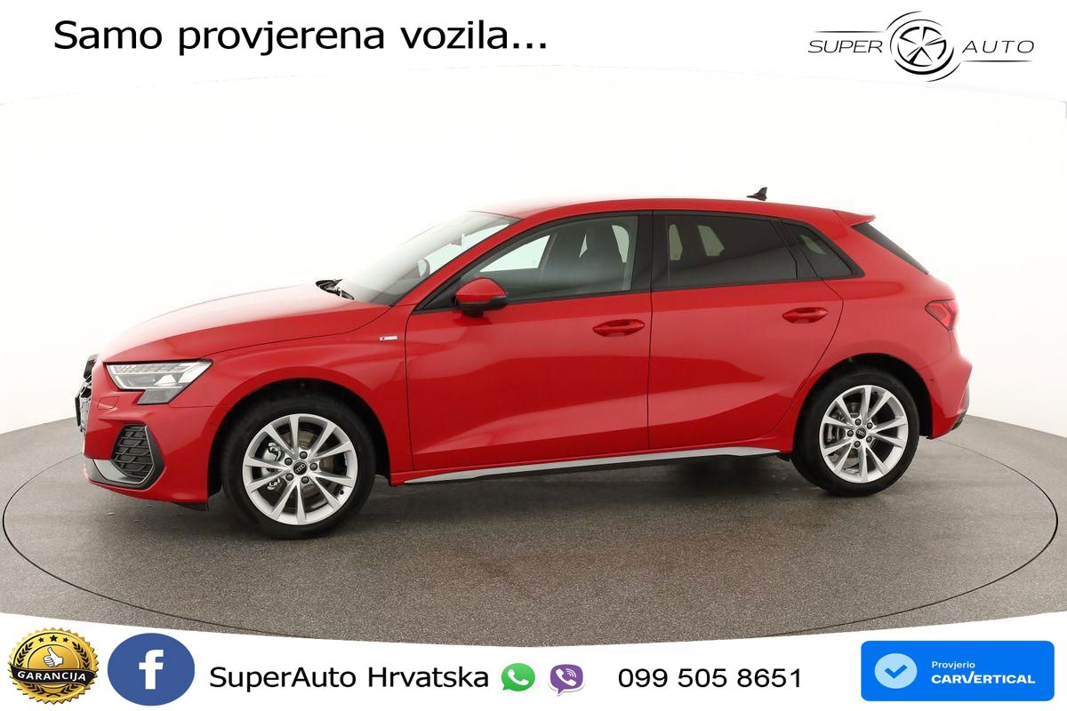 Audi A3 35 TFSI (150 KS) S tronic S line MATRIX+GR SJED+KAM